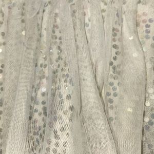 Girl's Sequin Skirt w/Overlay